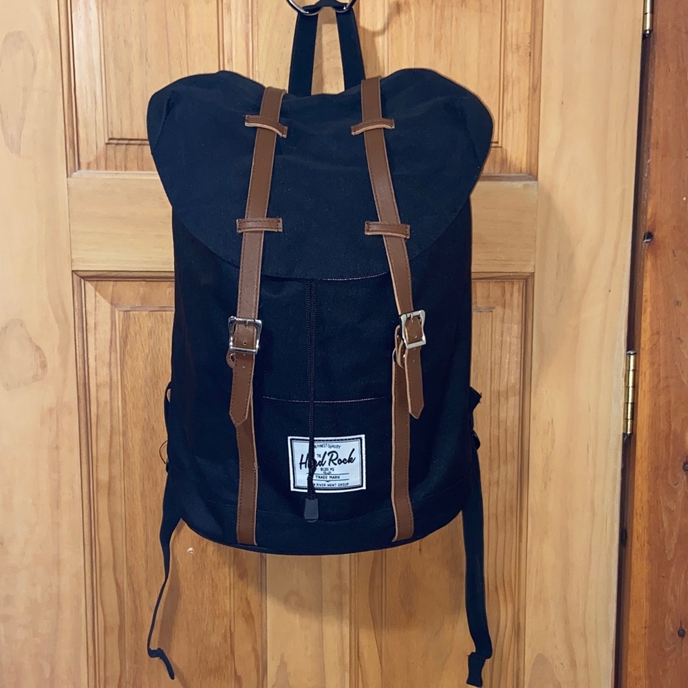 🌻5 for $30🌻Vintage Hard Rock Cafe Black Laptop Backpack